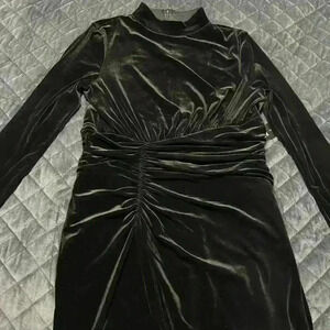 Black Velvet Dress